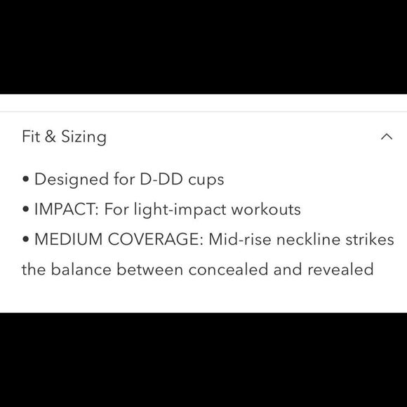 NWT Athleta Renew Bra. A-C. Large Black - Picture 6 of 11